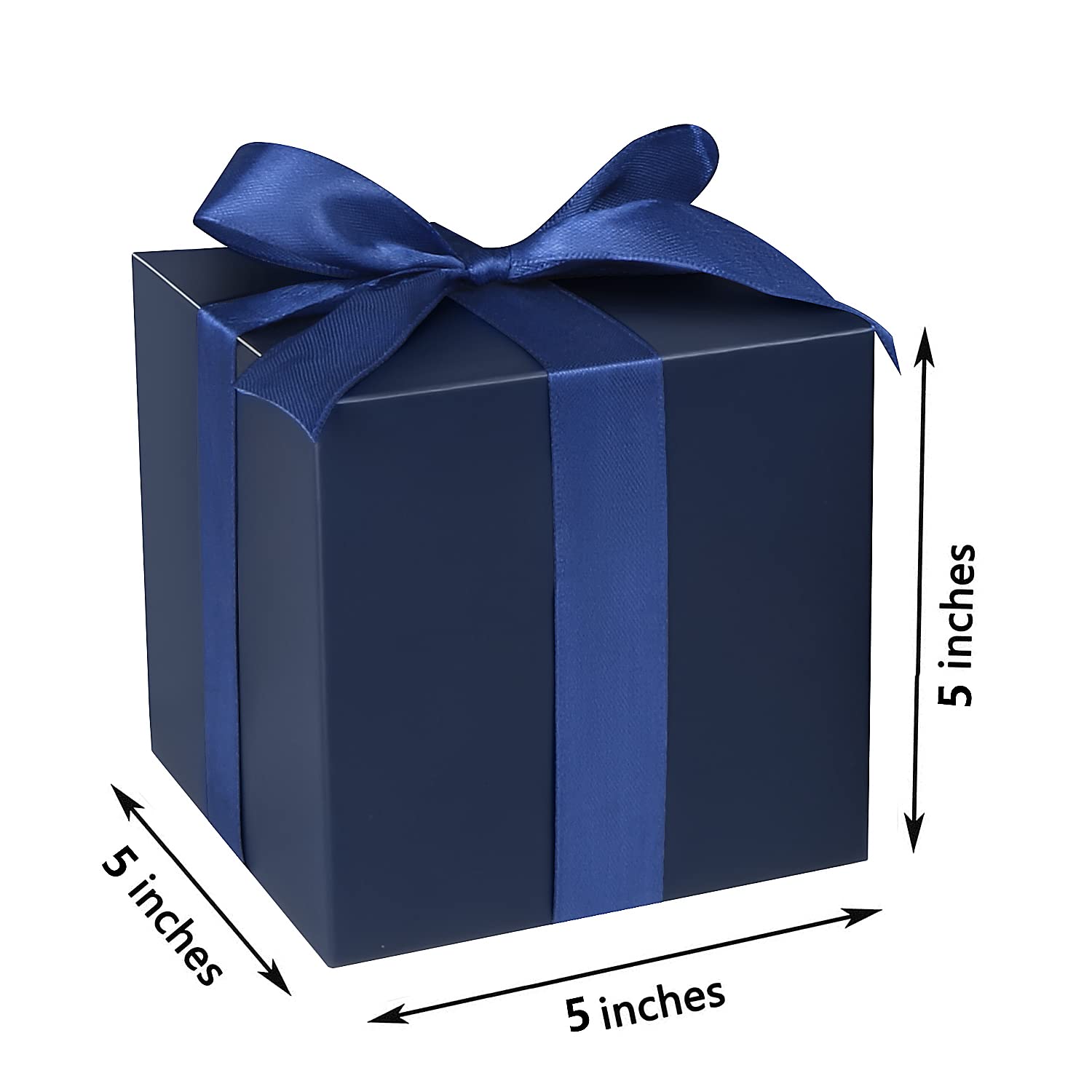 Amazon.com: COTOPHER Small Gift Boxes 25 Pack 5x5x5 inches Blue